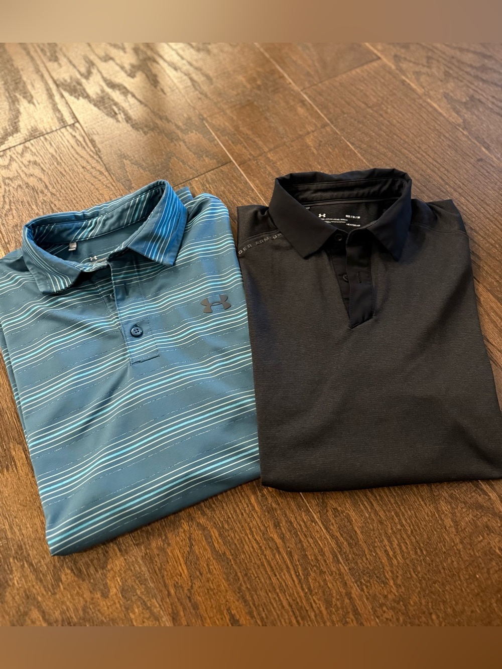 Under Armour and Nike Bundle of Men’s Performance Golf Shirts - all size medium - Picture 8 of 9